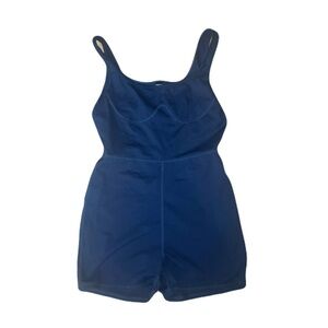 (Reupload ) Navy blue romper